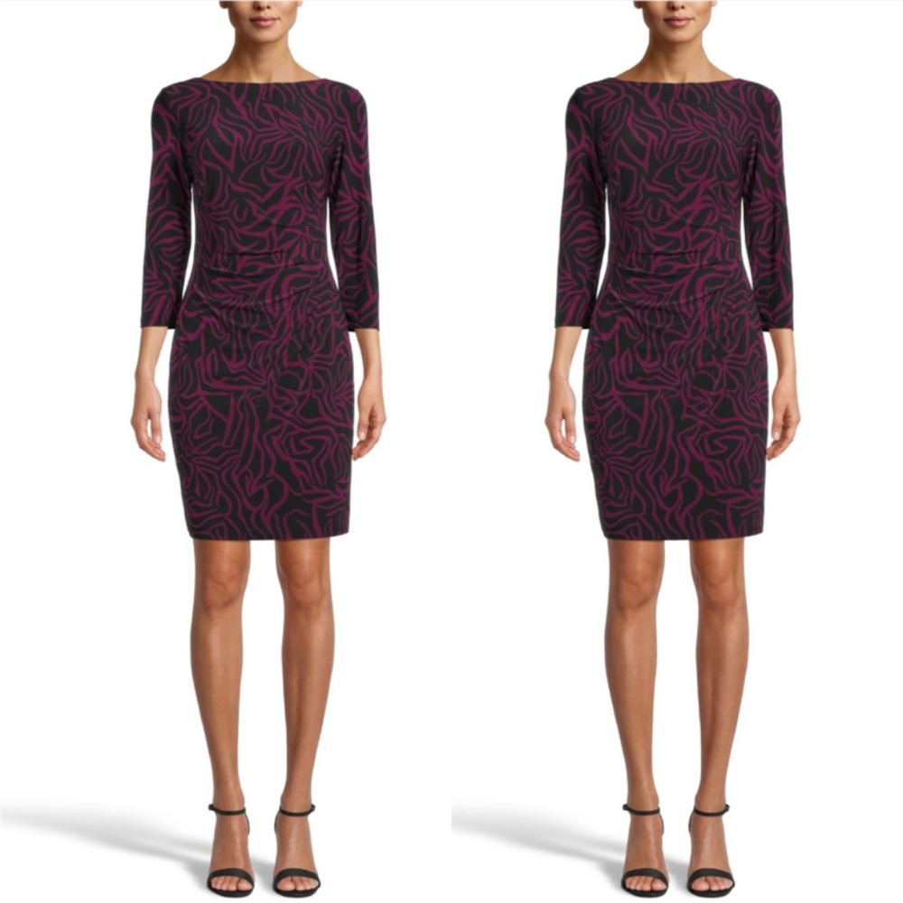 Anne Klein Patricia Printed Sheath Dress